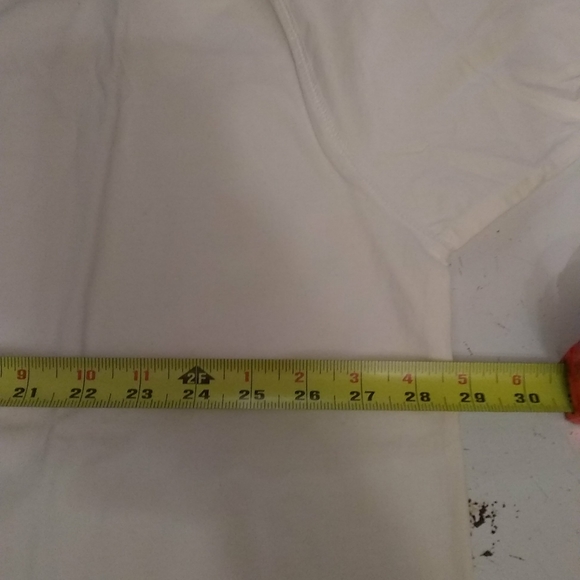 Puritan Mens Shirt White Polo Short Sleeve Button Down 3XL/50 - Picture 3 of 5